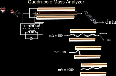 Diagram of quadrupole elements