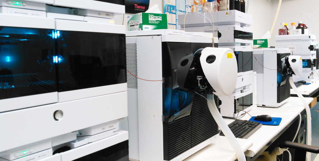 Three single-quad mass spectrometers in the Open Access Lab